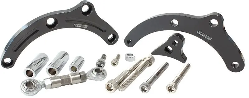 Billet Aluminum Alternator Mounting Bracket – Af64-4003Blk 1