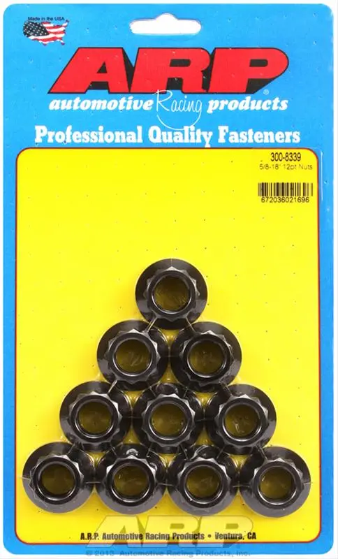 Arp 12-Point High-Strength Fastener Nuts – Part 300-8339 1