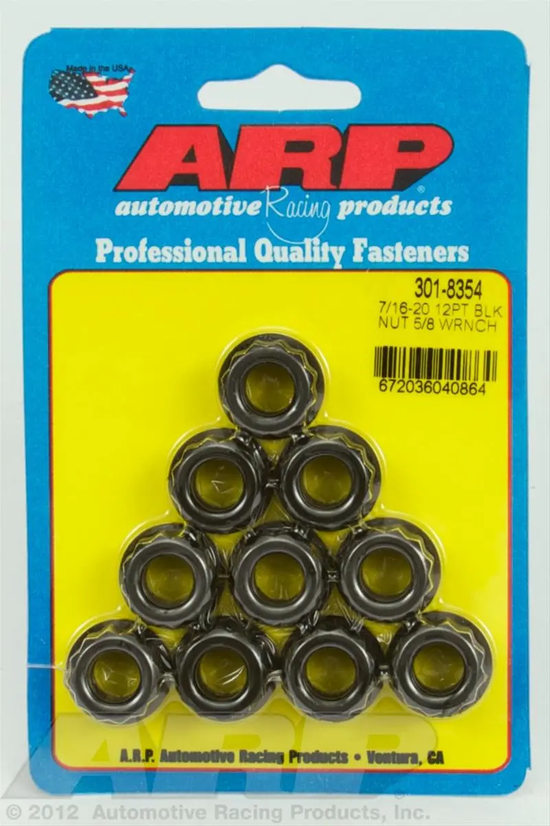Arp 301-8354 12-Point High-Strength Fastening Nuts 1