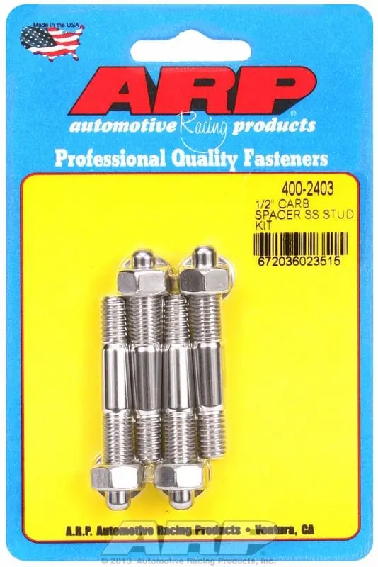 Stainless Steel Carburetor Stud Kit With Hex Nuts – Ar400-2403 1