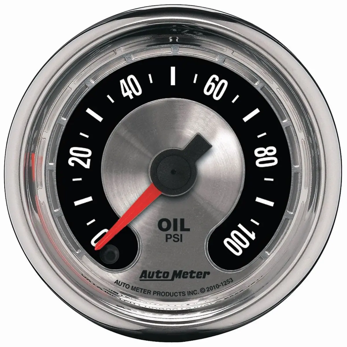 American Muscle Au1253 Analog Oil Pressure Gauge 1