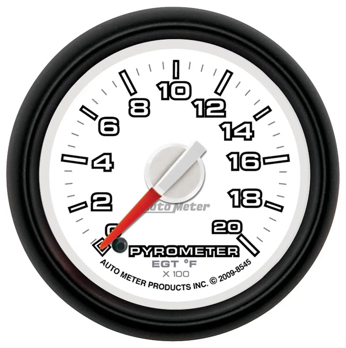 Autometer Factory-Matched Analog Gauge – 2-1/16" Diameter, Black Face 2