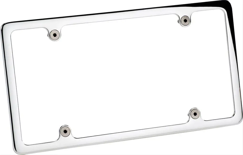 Billet Specialties Stainless Steel License Plate Frame – Model 55120 1