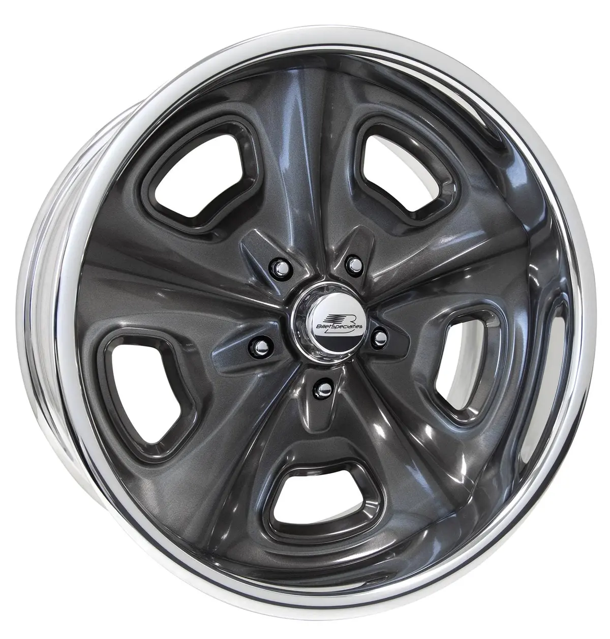 Billet Specialties Vintage Series Crossover Smoke Wheel – Custom Vds88S205 Spec 1