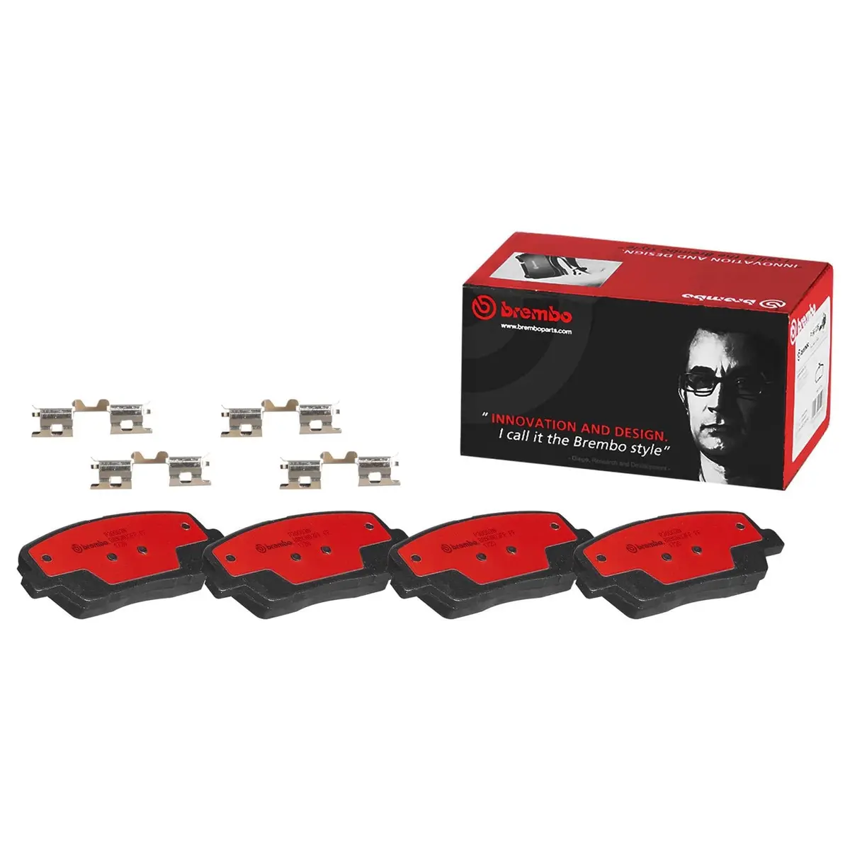 Brembo P30063N Nao Ceramic Brake Pad Set – Quiet, Low-Dust Performance 1