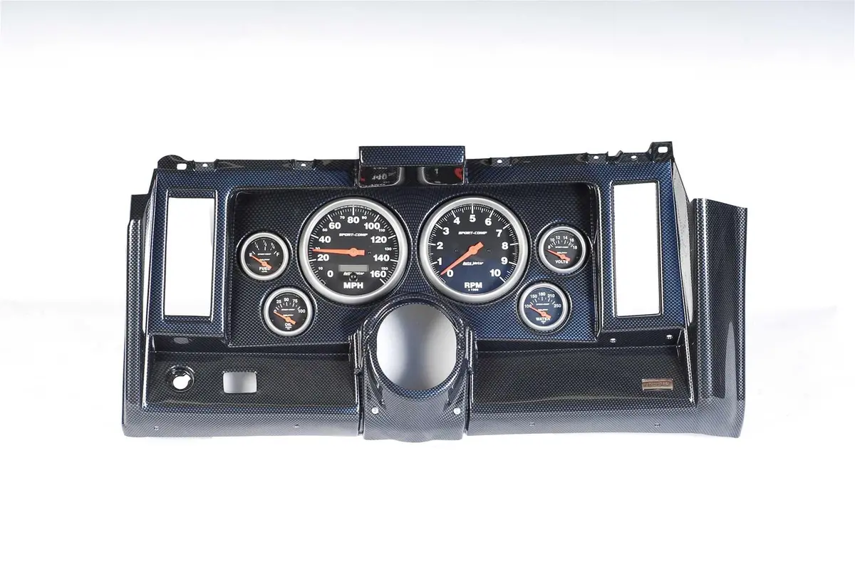 Classic Thunder Road Instrument Panel – Custom Dash With Integrated Autometer Gauges (101691621) 1