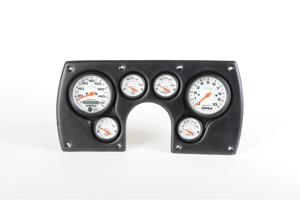 Classic Thunder Road Instrument Panel With Autometer Gauges – Custom Dash Assembly 1