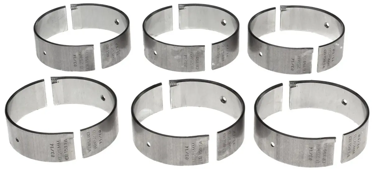 Clevite Al-Series Rod Bearings – Cb-1591A With .25Mm Oversize (6-Pack) 1