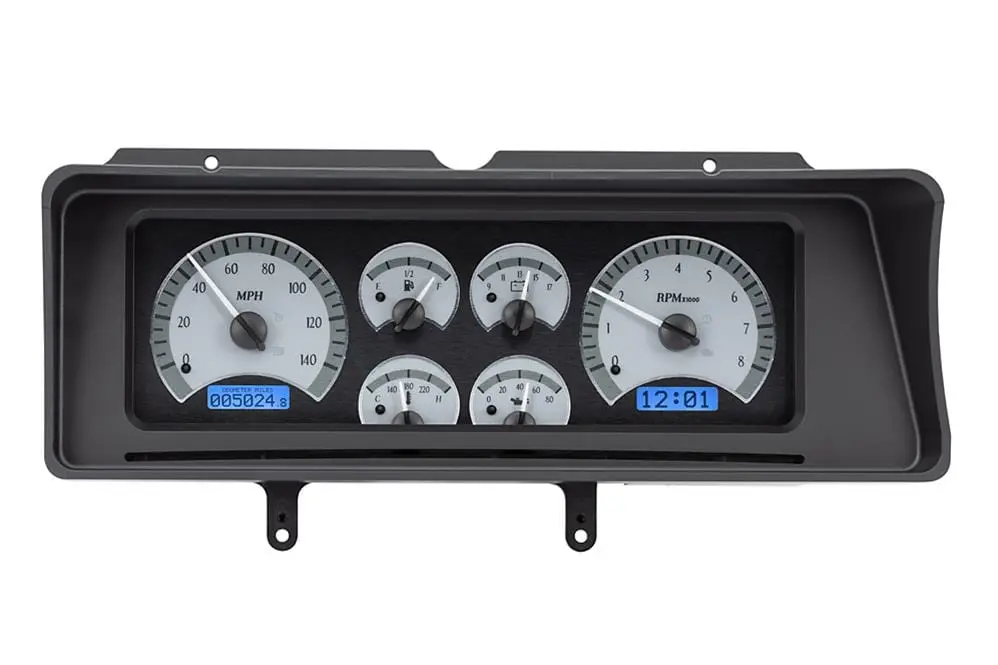 Dakota Digital Vhx Direct-Fit Analog Gauge System – Mhx-78C-Mal-S-B 1