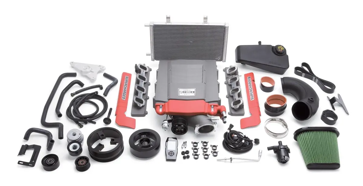 Edelbrock E-Force Supercharger System For Corvette C7 – Stage 2 Track Package 1