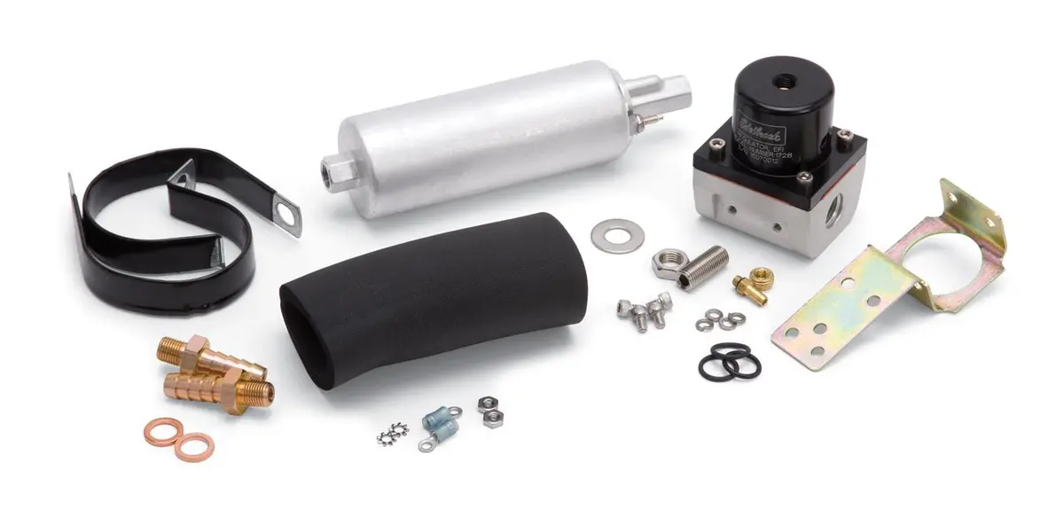 Edelbrock 35943 Fuel Pump And Regulator Kit – Integrated High-Flow System 1