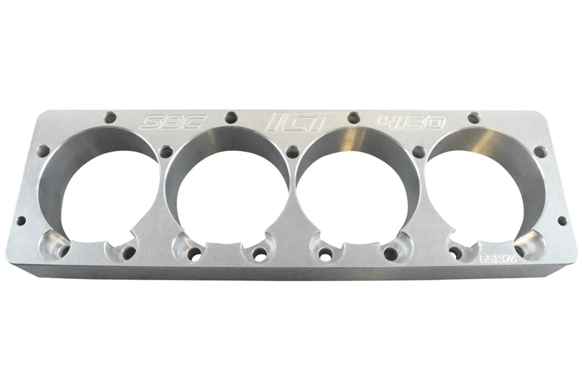 Ict Billet 551376 Engine Block Torque Plates For Blueprinted Builds 1