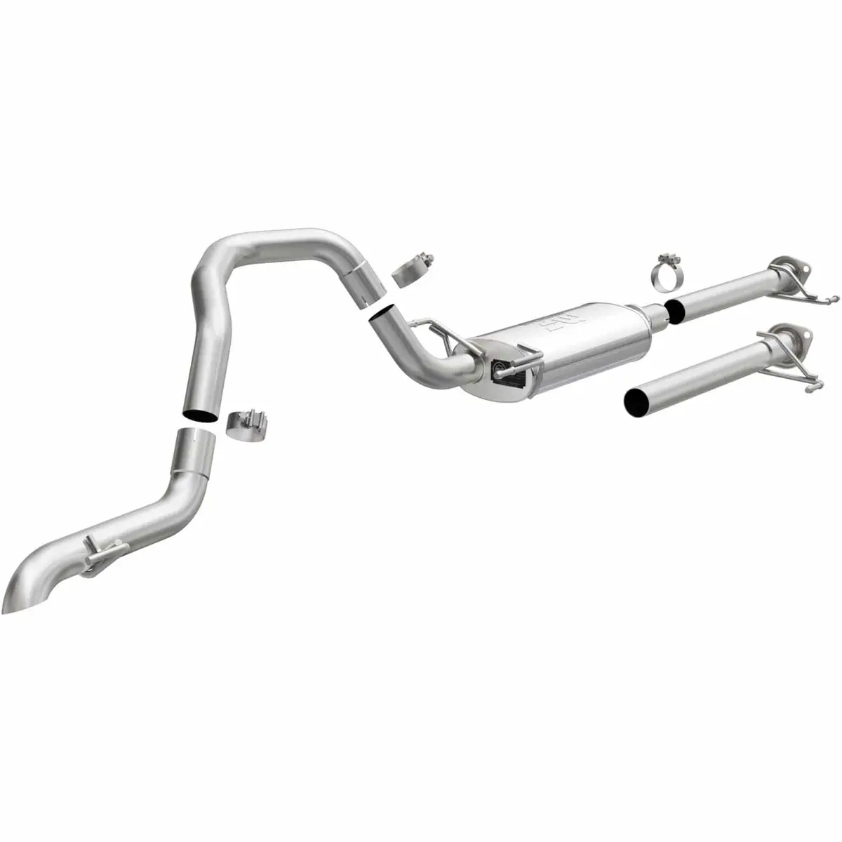 Magnaflow Overland Series Performance Exhaust System – Off-Road Ready, Stainless Steel – Model #19544 1