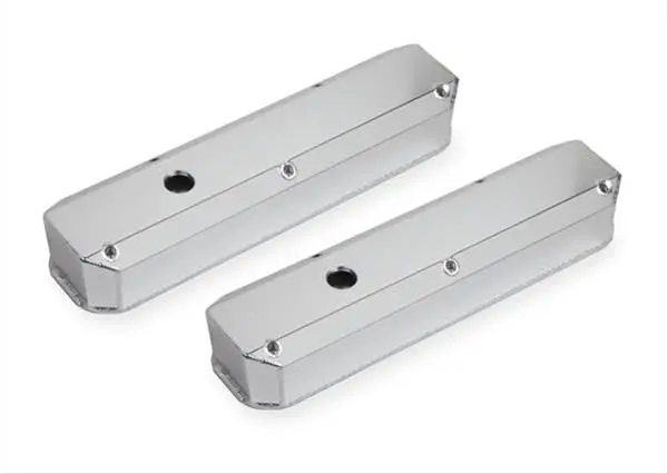 Mr. Gasket 6860G Lightweight Aluminum Valve Covers – Polished Finish 1