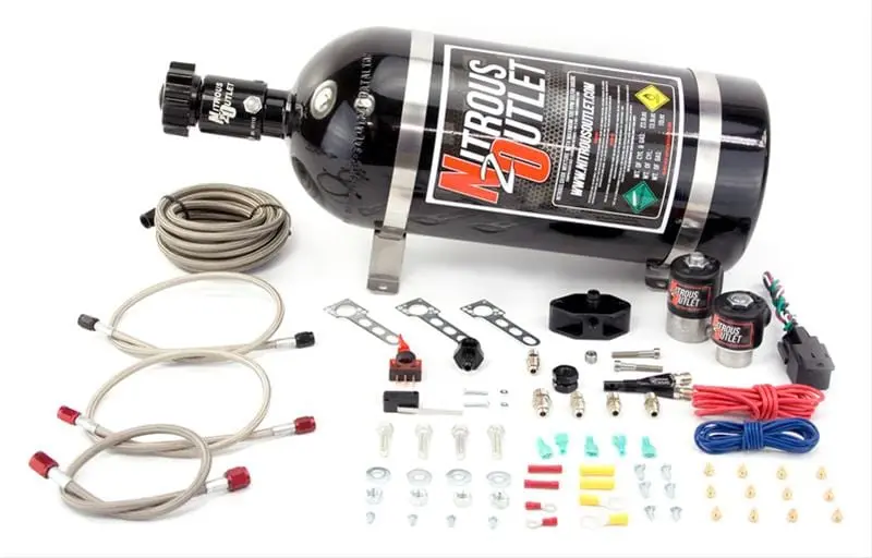 Nitrous Outlet Efi Single-Nozzle Injection System – Tunable 0–100 Hp Nitrous Setup – Model #00-10014-00 1