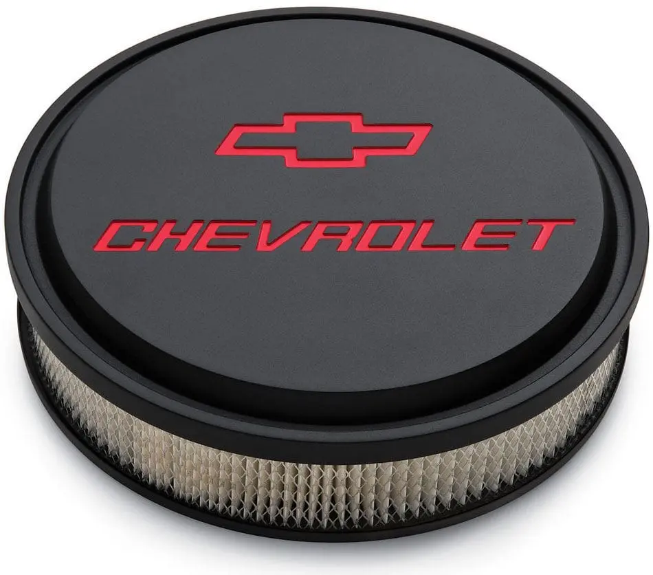 Chevrolet-Specific Black Slant Edge Air Cleaner – Pr141-834 1