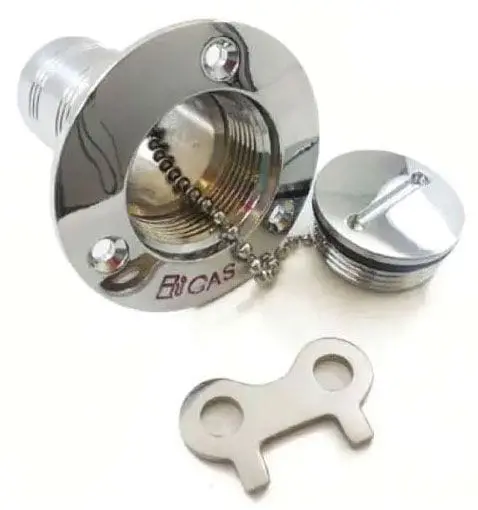 Polished Stainless Steel Fuel Filler Cap – Rpcr2566 1