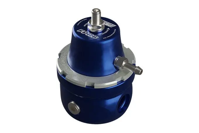 Fpr6 1:1 Ratio Efi Fuel Pressure Regulator With Blue Anodized Housing 1