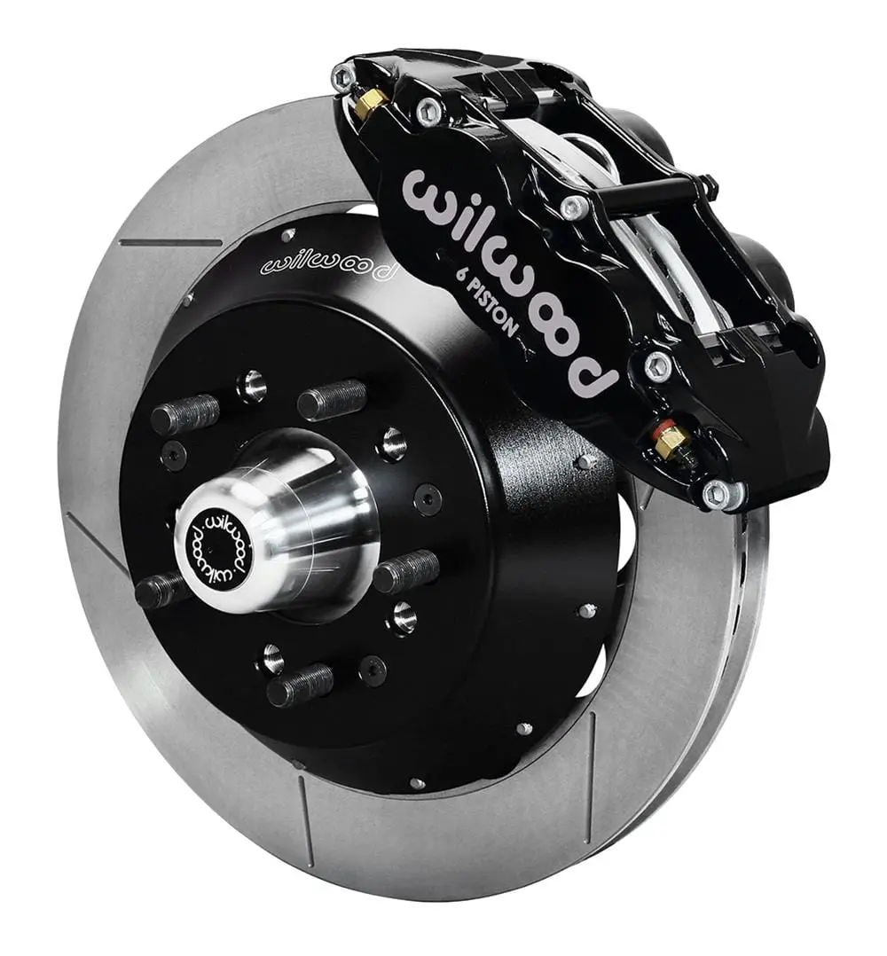 Wilwood 140-9803 Narrow Superlite 6R Front Brake Kit – Compact Forged Caliper System 1